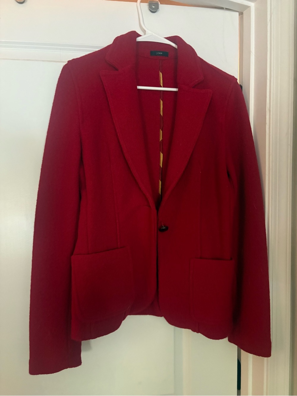 J. Crew Red Women's Blazer Jacket